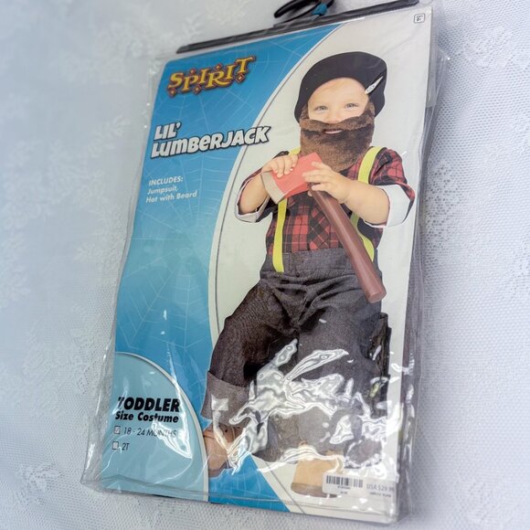 Baby Little Lumberjack Halloween Costume 18-24 mo Logger Outfit - Picture 7 of 11